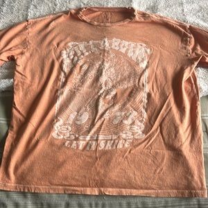 Graphic T.  Oversized fit — Large